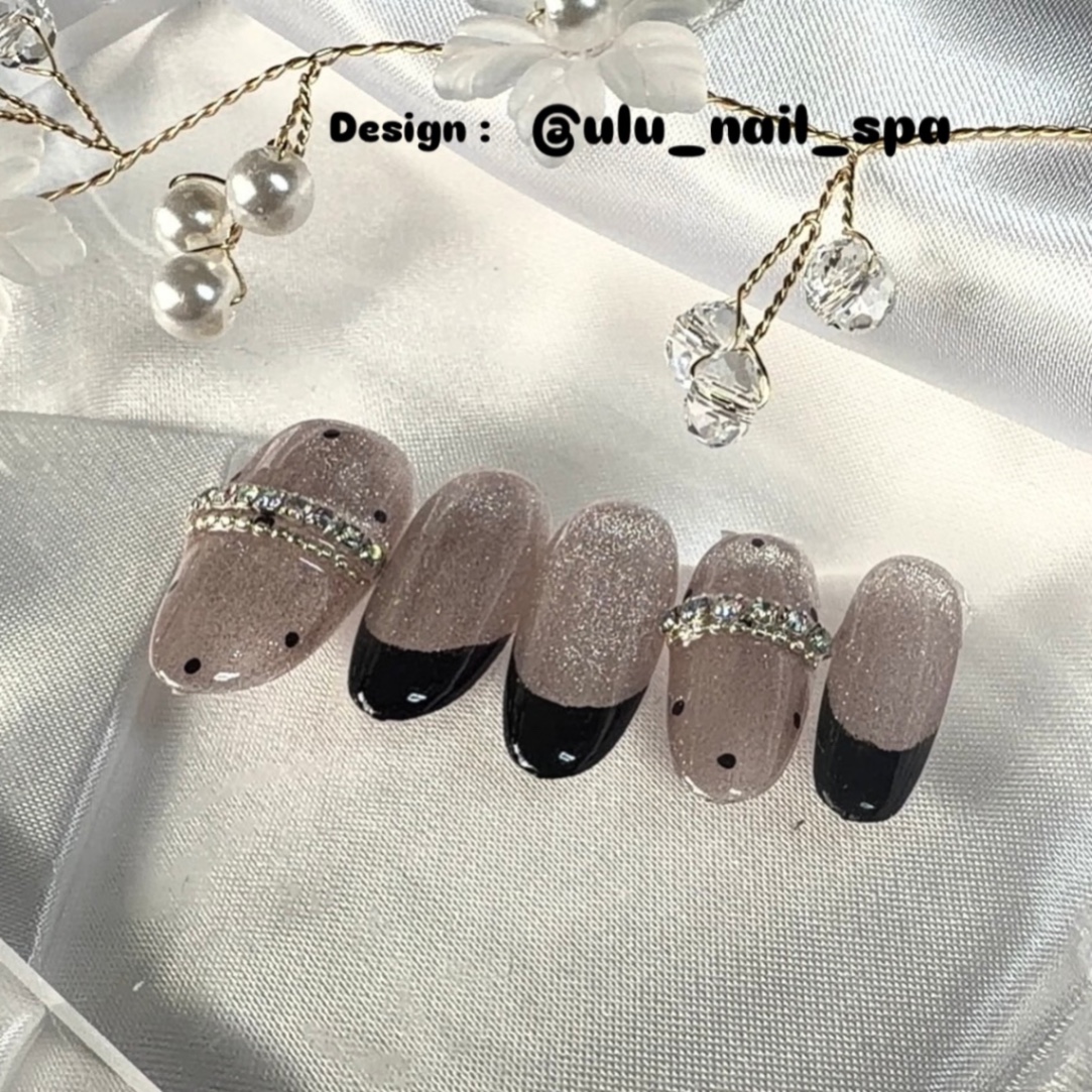 形状記憶チップ対象【3】""自爪を再現"'サイズに悩まない、あなただけの型取りオーダーネイルチップ 2枚目