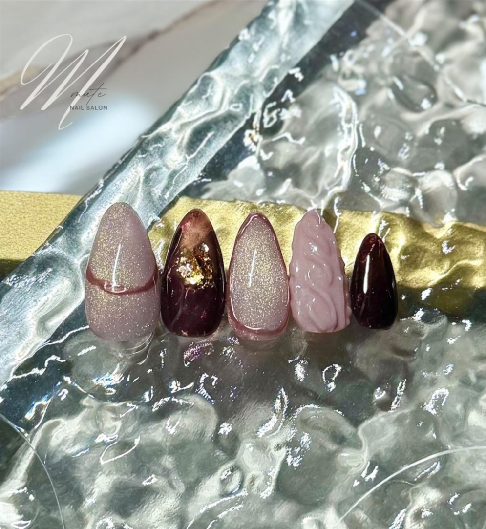 形状記憶チップ対象【4】"自爪を再現"サイズに悩まない、あなただけの型取りオーダーネイルチップ 3枚目