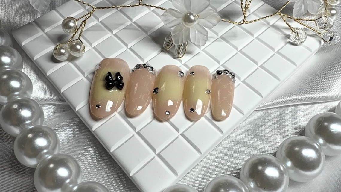 形状記憶チップ対象【5】""自爪を再現""サイズに悩まない、あなただけの型取りオーダーネイルチップ 