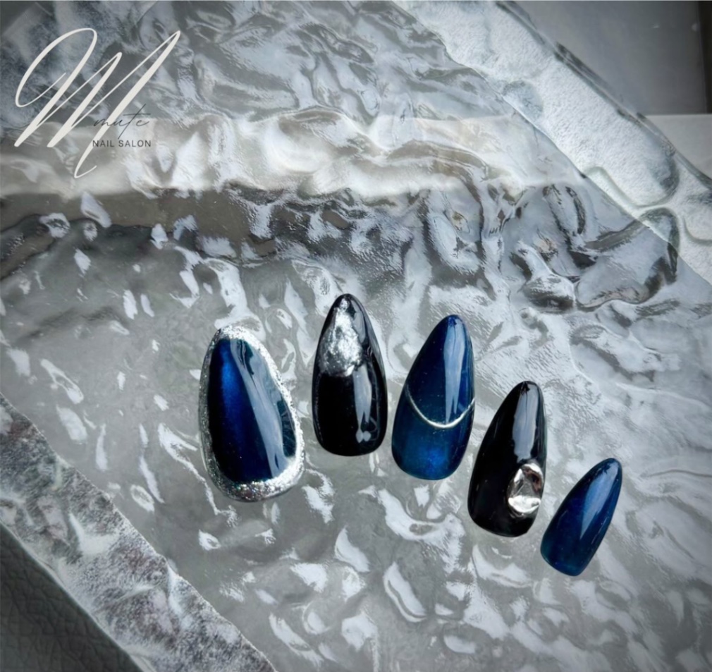 形状記憶チップ対象【6】""自爪を再現""サイズに悩まない、あなただけの型取りオーダーネイルチップ  2枚目