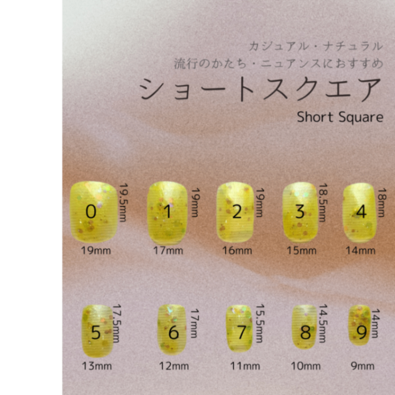 【要確認】計測用チップ／計測方法／チップの形とサイズ番号 3枚目