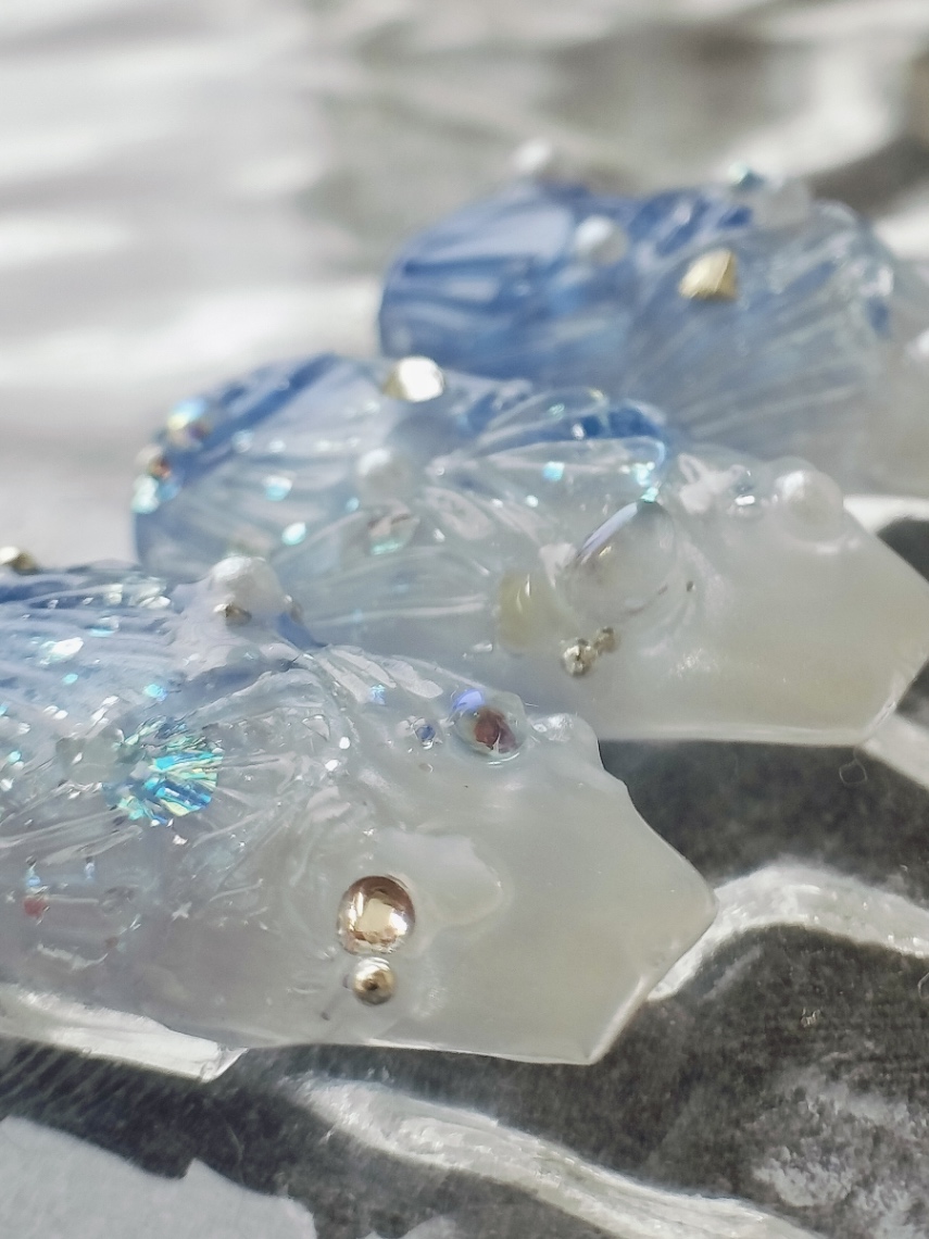 arcane l 透明感デザイン l 貝殻のフリルとパールデザイン 4枚目