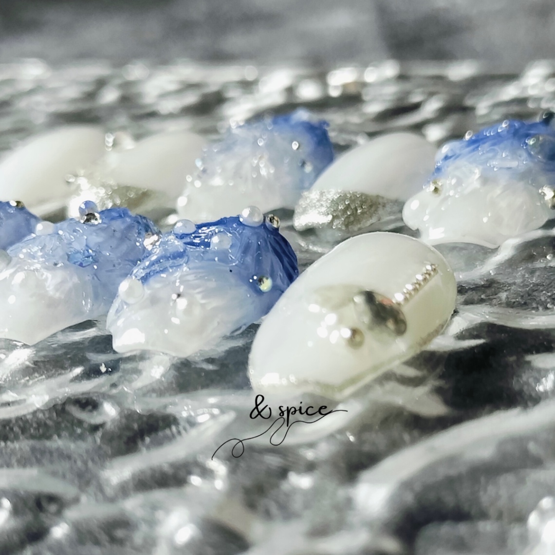 arcane l 透明感デザイン l 貝殻のフリルとパールデザイン 7枚目