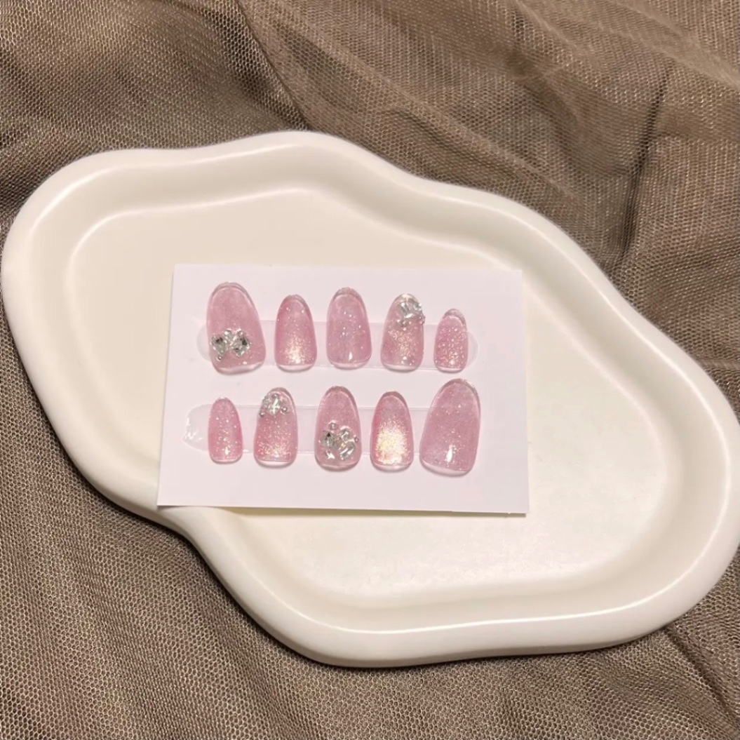 【#6 大人の春 プリズム パーツデコネイルチップ 】 2枚目