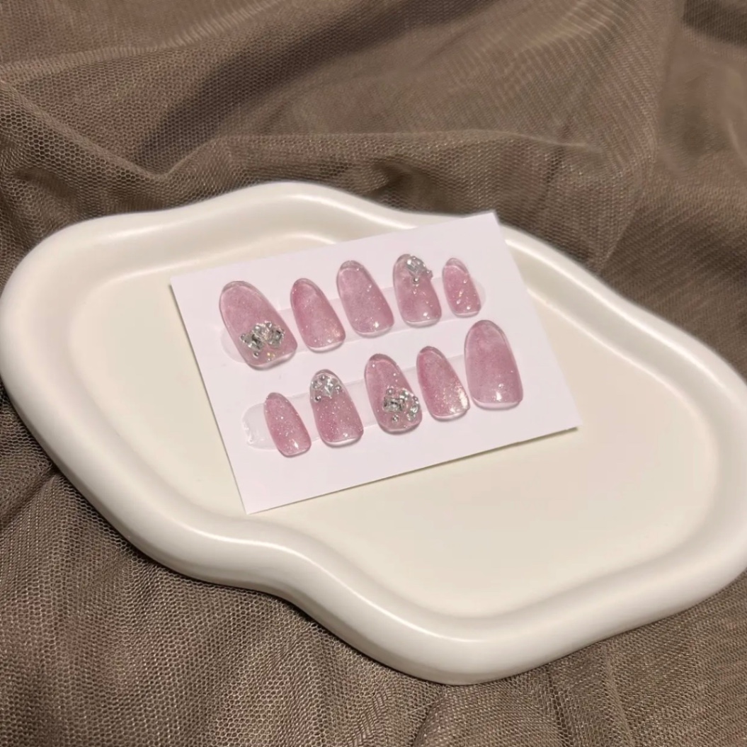 【#6 大人の春 プリズム パーツデコネイルチップ 】 3枚目