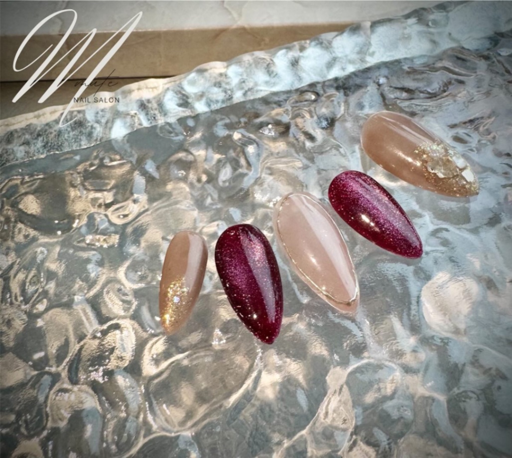 形状記憶チップ対象【8】""自爪を再現""サイズに悩まない、あなただけの型取りオーダーネイルチップ  2枚目