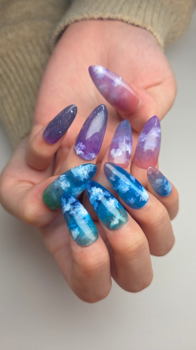 移り変わる空模様 ニュアンス アート 2枚目