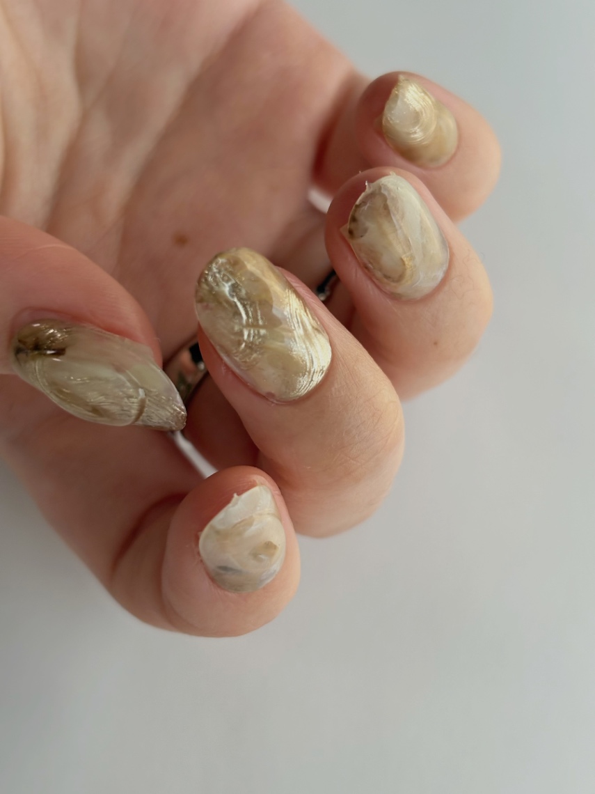 gold wave ニュアンスネイル 2枚目