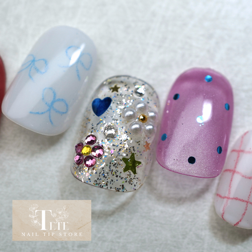 【８】落書きポップネイル 2枚目