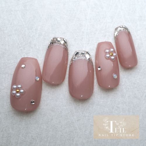 【２】キラキラガラスフレンチ