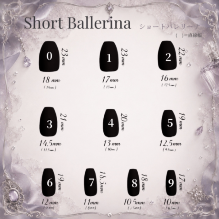 ハート リボン ビジュー ネイルチップ|Heart Dot Bijou Nail 6枚目