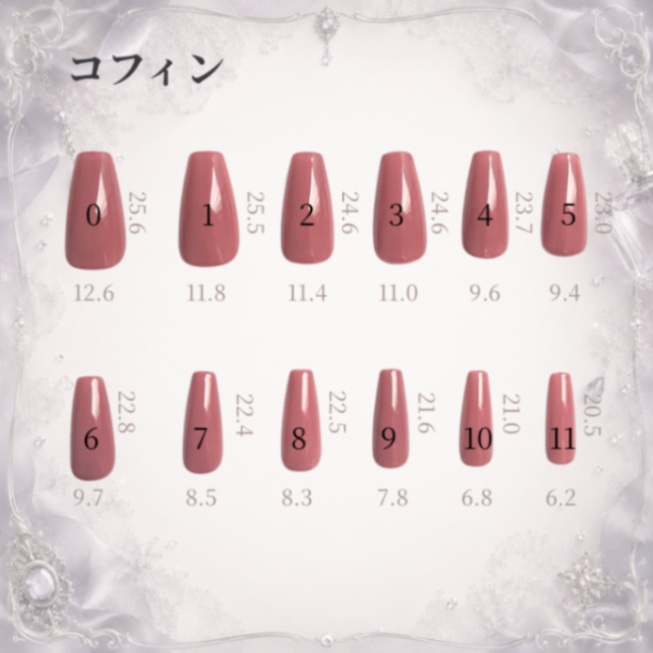 ハート リボン ビジュー ネイルチップ|Heart Dot Bijou Nail 10枚目
