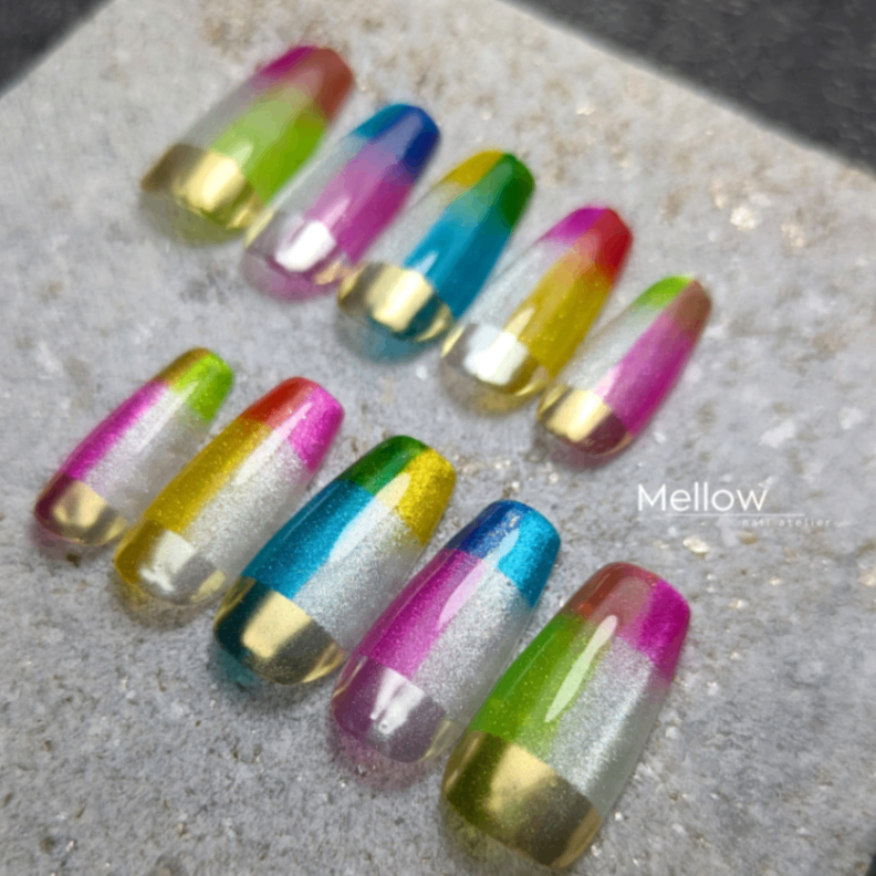 【マドラスチェック】/ クリアネオン 1枚目