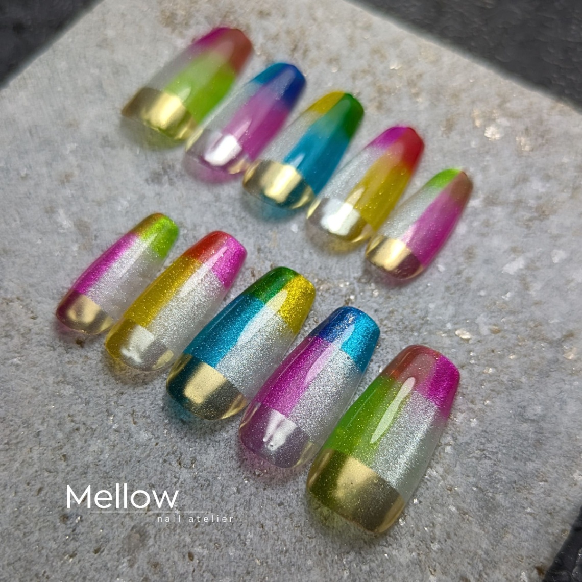 【マドラスチェック】/ クリアネオン