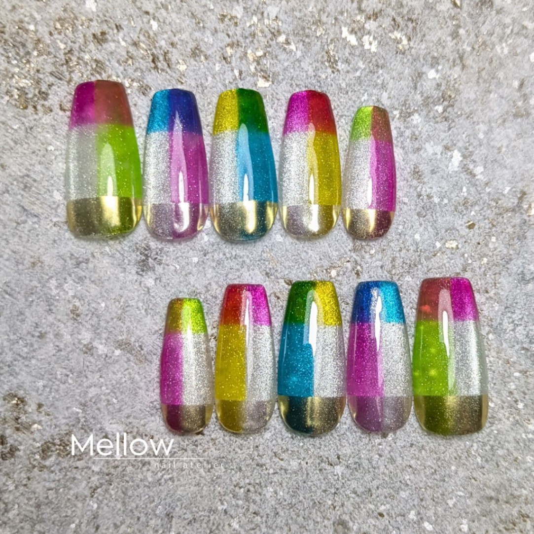 【マドラスチェック】/ クリアネオン 2枚目