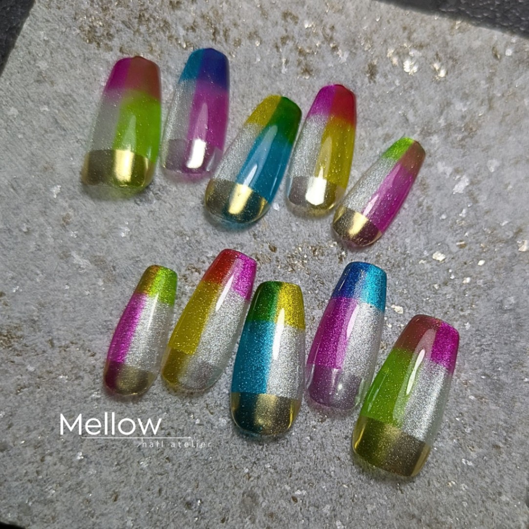 【マドラスチェック】/ クリアネオン 4枚目