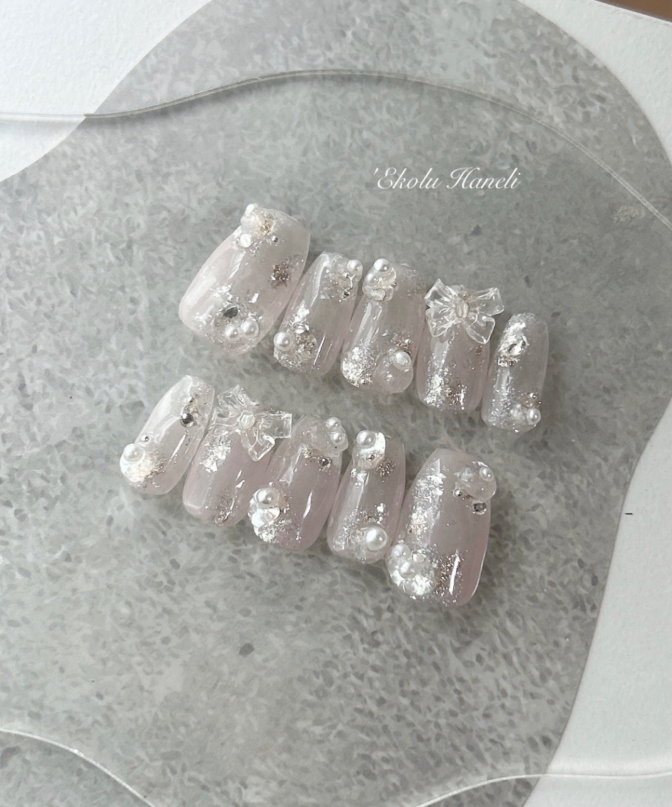 bridal nail ~ ニュアンス×ブライダルネイル ~