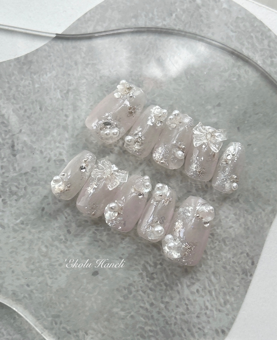 bridal nail ~ ニュアンス×ブライダルネイル ~ 2枚目