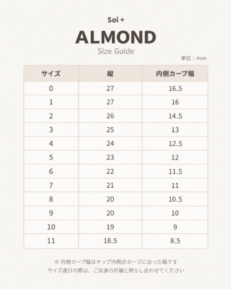【在庫整理品】グレージュトープ｜ワンカラーネイルチップ 4枚目
